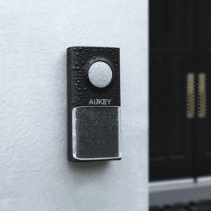 Aukey draadloze deurbel IP55 waterdichte plug-in draadloze deurbelkit met led-indicator