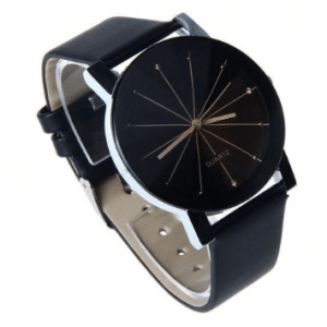 Luxueus zwart Horloge - Ø 31 mm